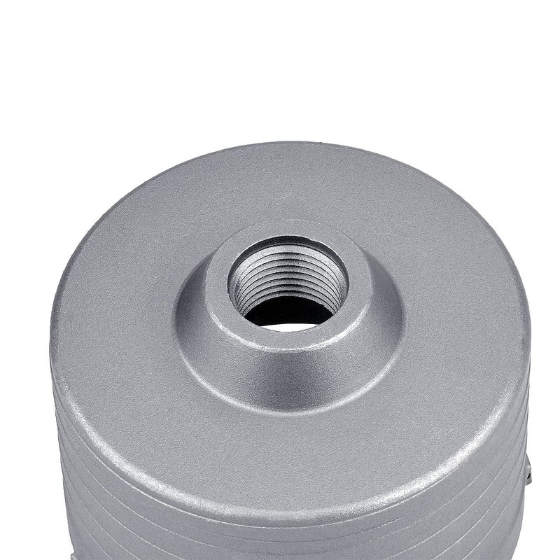 GUICGOC 76mm / 3 inch Concrete Hole Saw with 220mm SDS Plus Shank Connecting Rod, Tungsten Carbide Teeth (7.7mm x 4mm) Cement Hole Saw for Concrete Cement Brick Wall Stone (76mm (3 inch) - Image 5